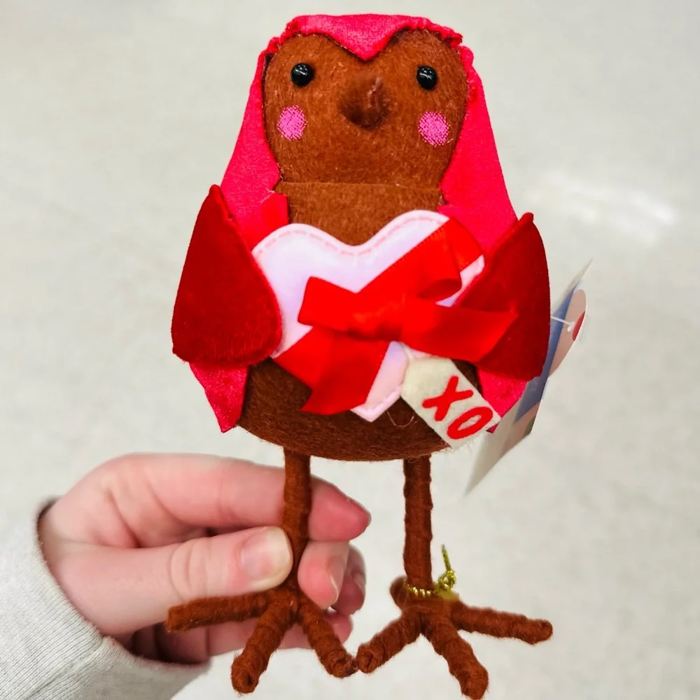 Target Featherly Friends Valentine’s Day 2026 Red Chocolate Box Heart Bird